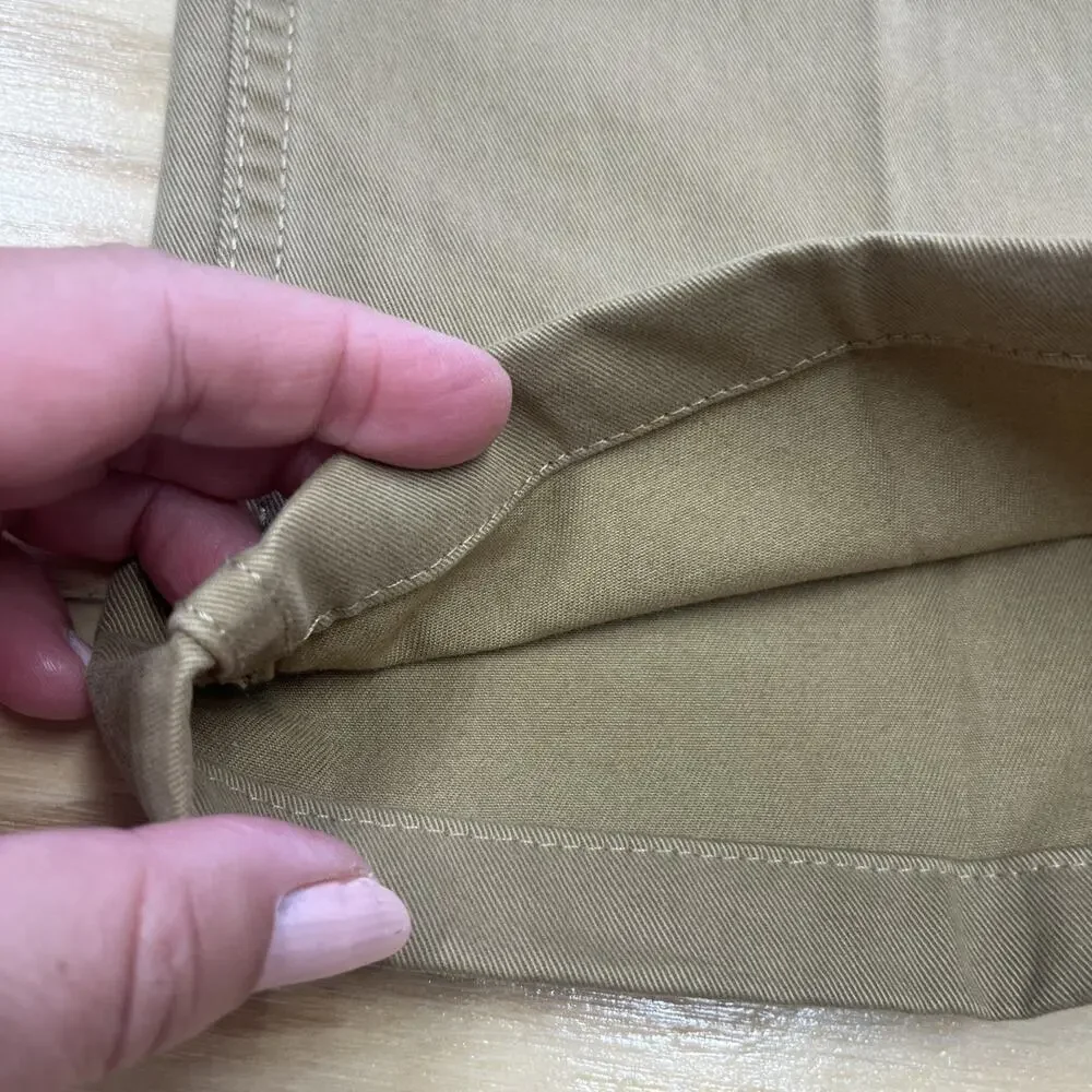 Polo Ralph Lauren 650 Straight Leg Pants Mens 36x32* Khaki Cotton Casual Preppy